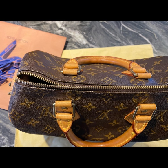 Louis Vuitton Speedy. Authentic all original wrap and bag - Picture 12 of 12
